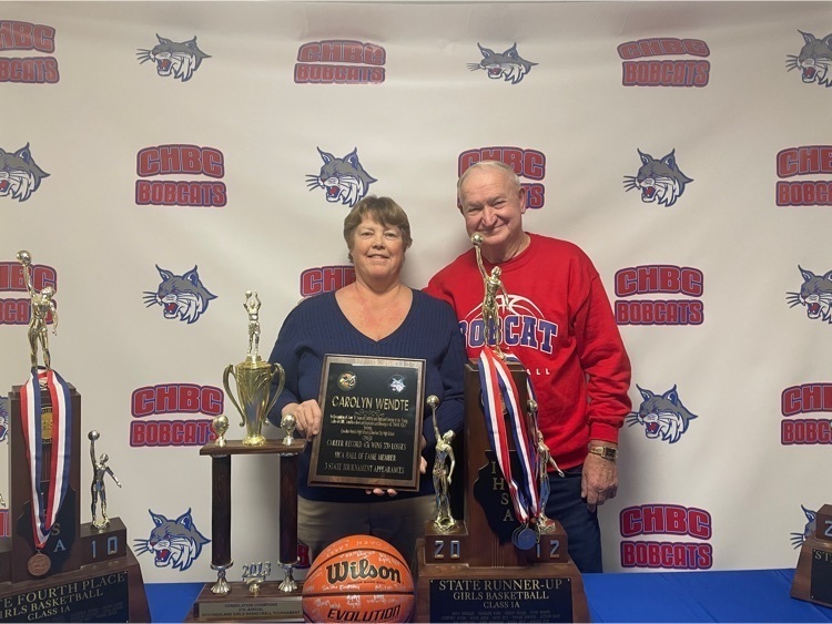Coach Carolyn Wendte and Assistant Larry Young