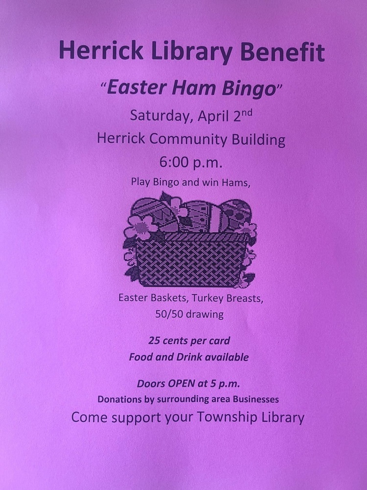Herrick Library Benefit